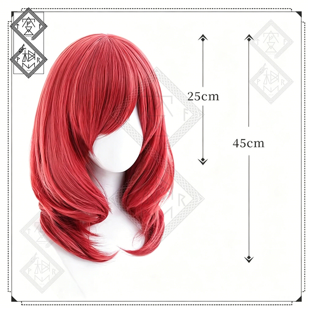 Love Live! Maki Nishikino Cosplay Wig Natural Realistic Anime Wig Heat Resistant Synthetic Hair