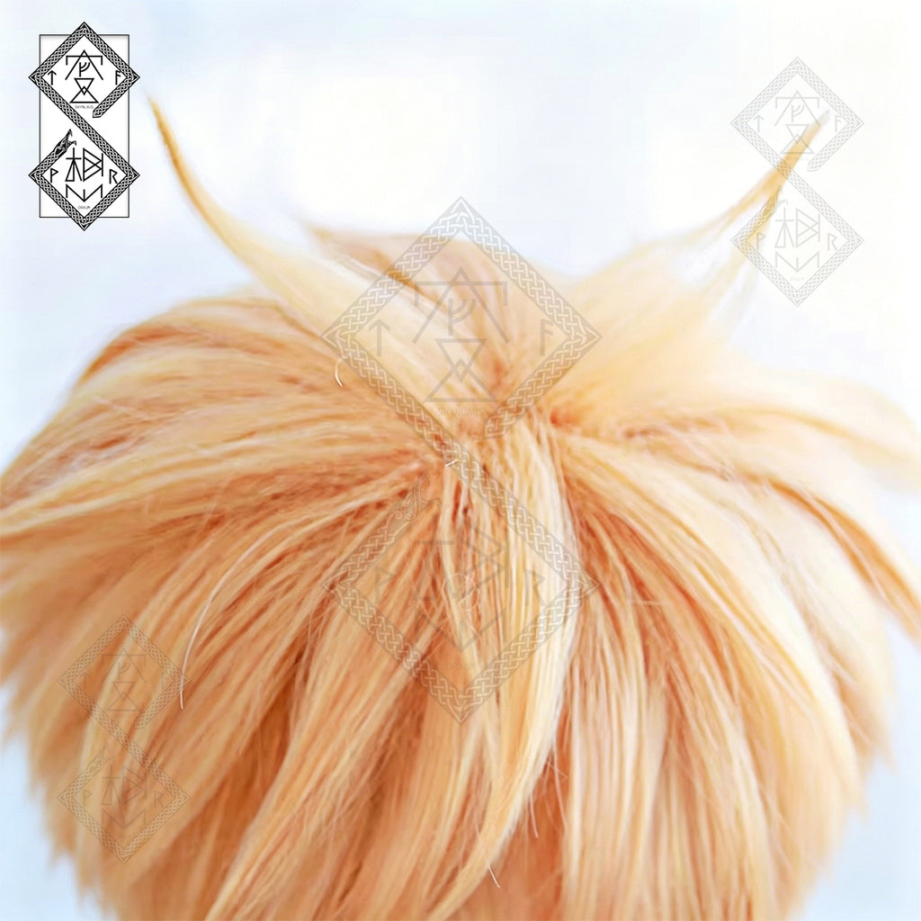 Chainsaw Man Denji Cosplay Wig Messy Spiky Anime Wig Halloween Costume Hair for Men