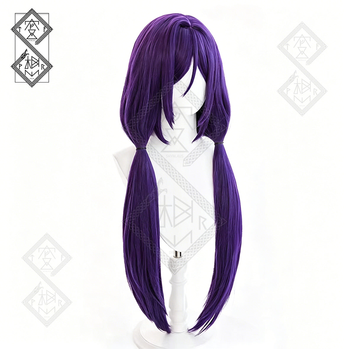 Love Live! Nozomi Tojo Cosplay Wig Heat Resistant Synthetic Anime Wig Long Purple Hair Pre-Styled Realistic Costume Wig