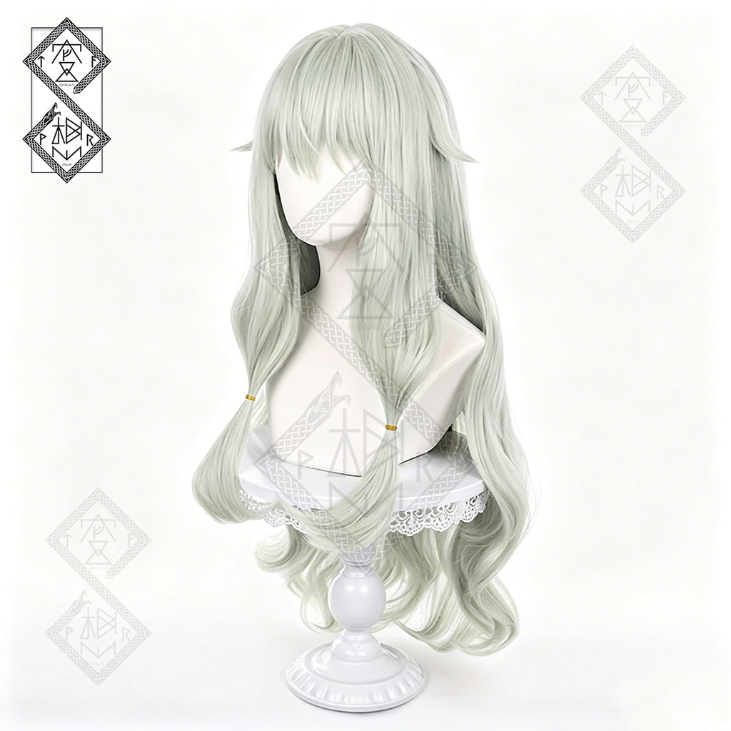 Project Sekai Nene Kusanagi Cosplay Wig Green Short Anime Wig Heat Resistant Synthetic Hair for Women Party Halloween
