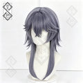 Arknights Logos Cosplay Wig – Lord of Fiends Character Synthetic Hair Wig Heat Resistant Anime Costume Wig