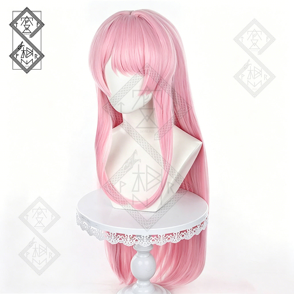 Anon Chihaya Cosplay Wig – BanG Dream It's MyGO!!! Pink Long Wavy Hair Anime Cosplay Wig for Women