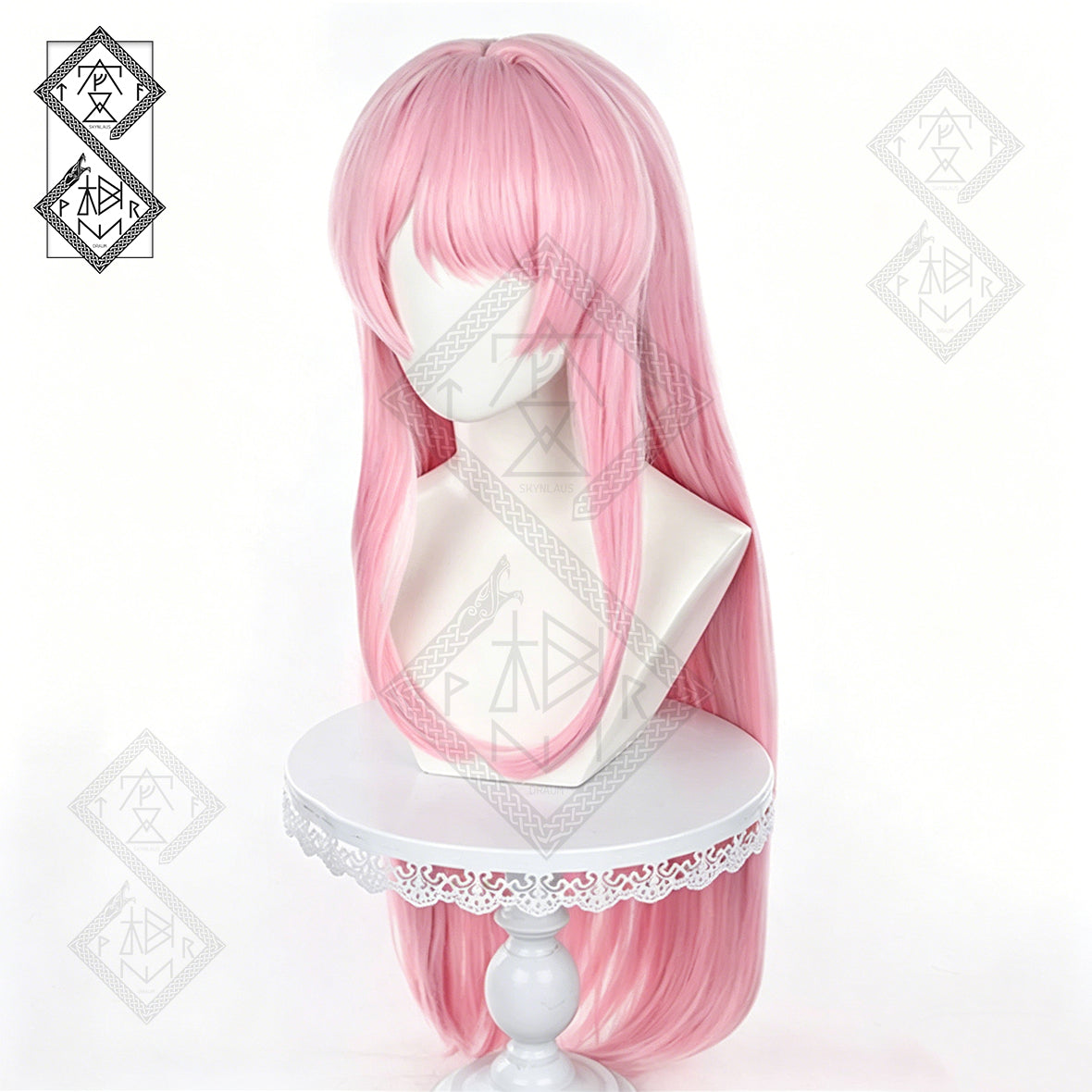 Anon Chihaya Cosplay Wig – BanG Dream It's MyGO!!! Pink Long Wavy Hair Anime Cosplay Wig for Women