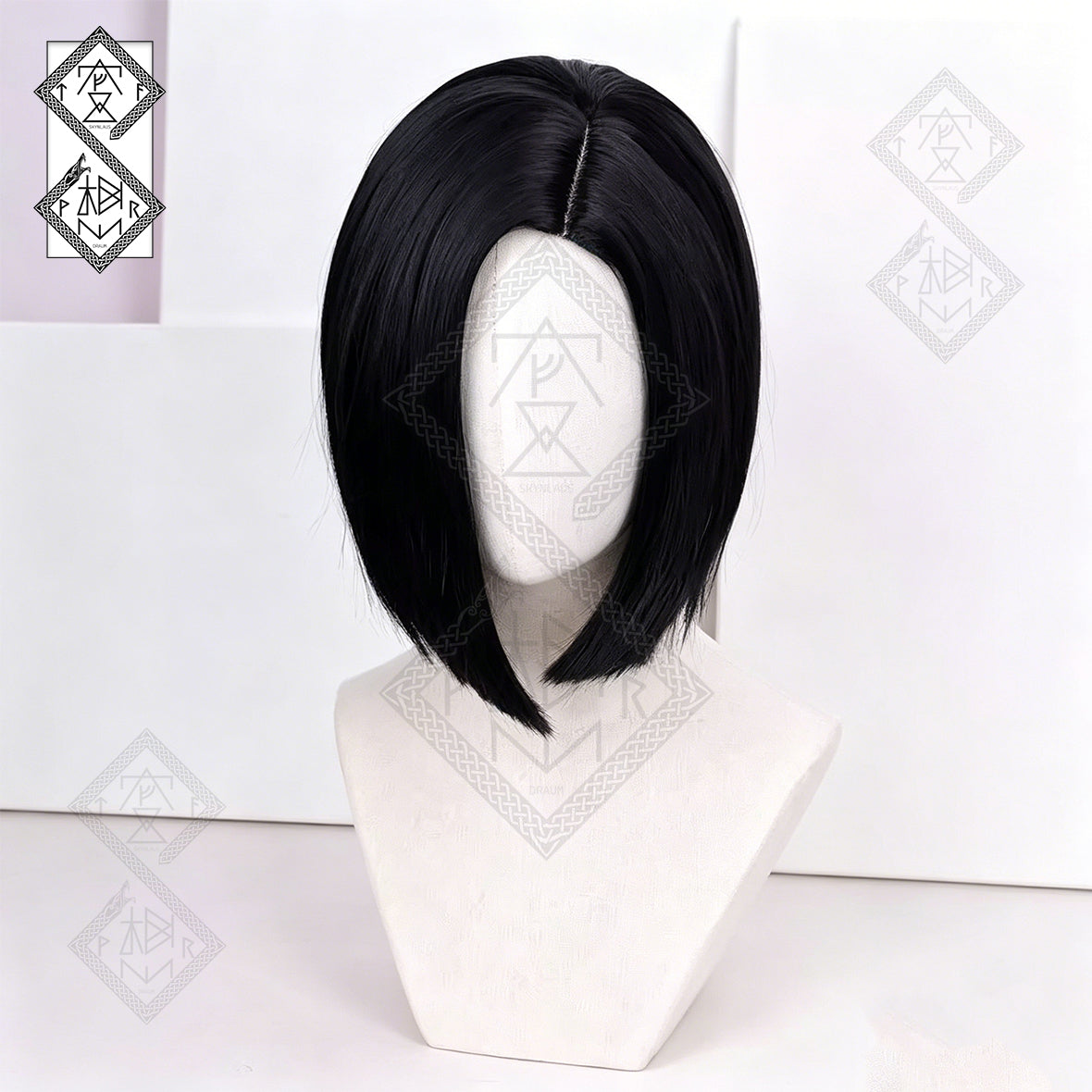 Viper Cosplay Wig Inspired by Valorant – Green Black Long Wig for Halloween, Anime Costume & Gaming Cosplay