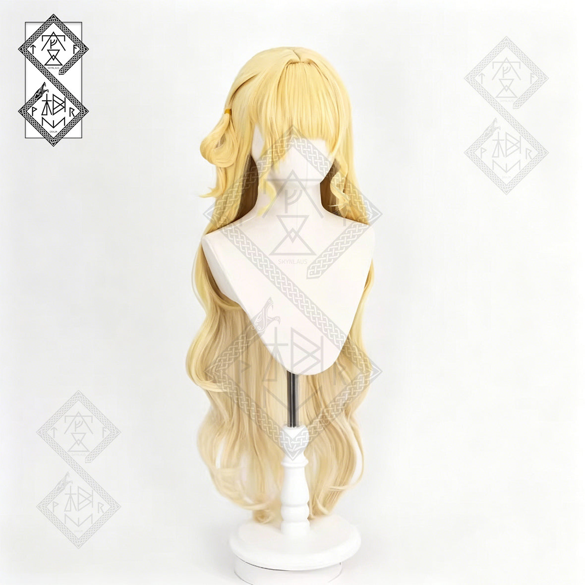 Phoebe Cosplay Wig Wuthering Waves | Triple Gradient Anime Wig Costume Hair