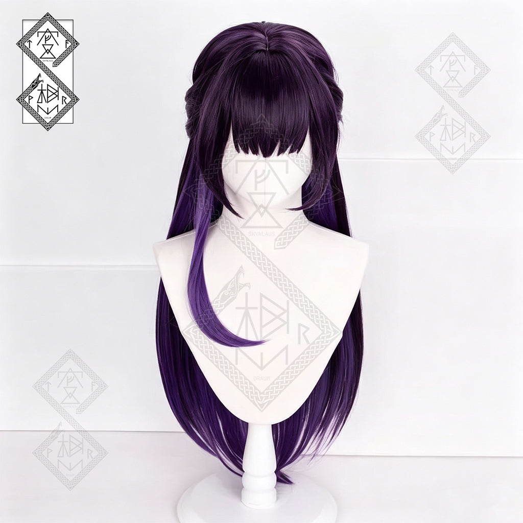 Mihara Cosplay Wig for Goddess of Victory: NIKKE – Braided Ponytail Anime Wig Heat Resistant Synthetic Hair