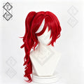Identity V Priestess Cosplay Wig Red Witch Hair Fiona Gilman Costume Wig Heat Resistant Anime Wig