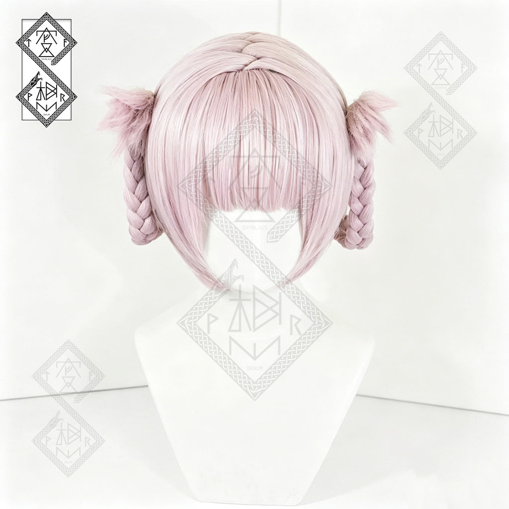 Nazuna Nanakusa Cosplay Wig Call of the Night Anime Synthetic Purple Wig with Z Bangs