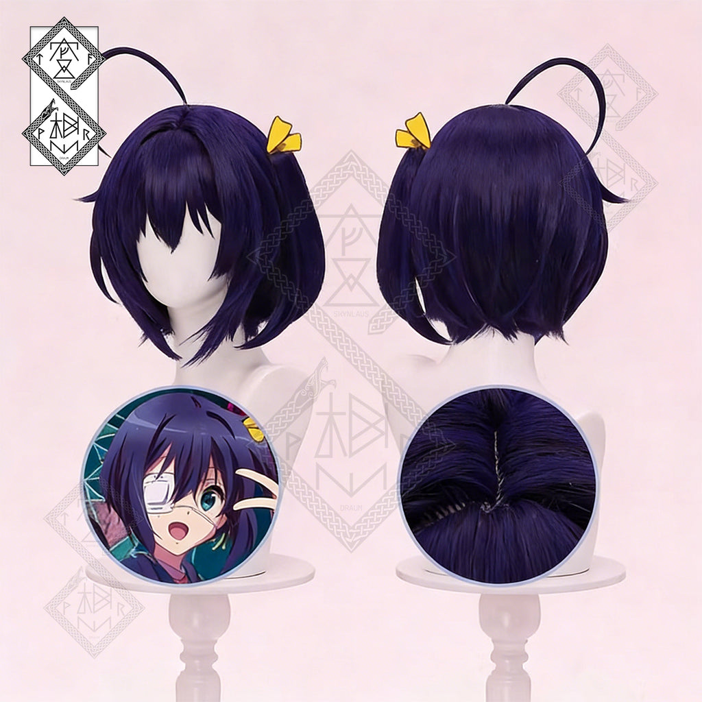 Love, Chunibyo & Other Delusions Rikka Takanashi Cosplay Wig – Anime Wig with Ahoge(Ver.2)