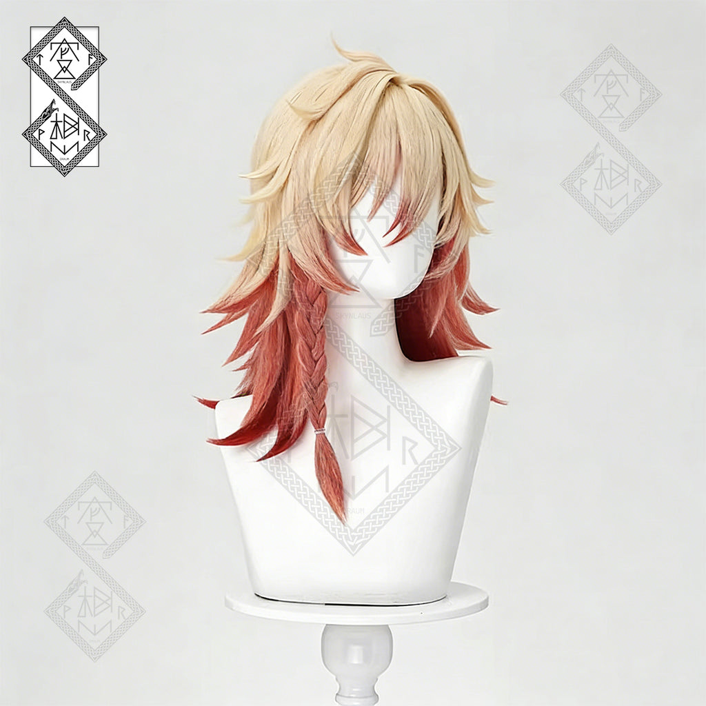 Honkai: Star Rail Cosplay Wig Mydeimos – Anime Gradient Braid Wig | Long Heat Resistant Synthetic Wig for Halloween Costume
