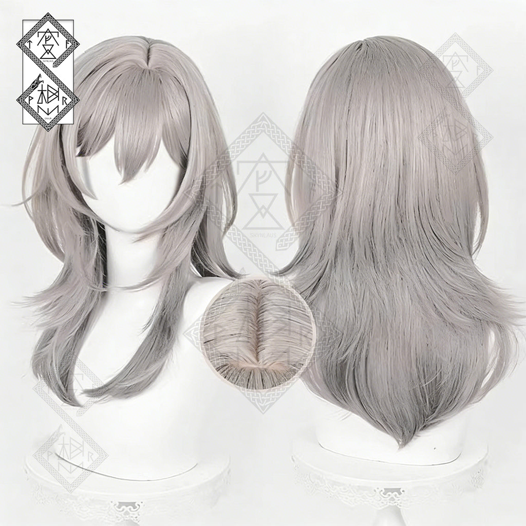 Honkai: Star Rail Trailblazer Cosplay Wig – Blended Gradient, Realistic Scalp, Heat Resistant(Ver.1)