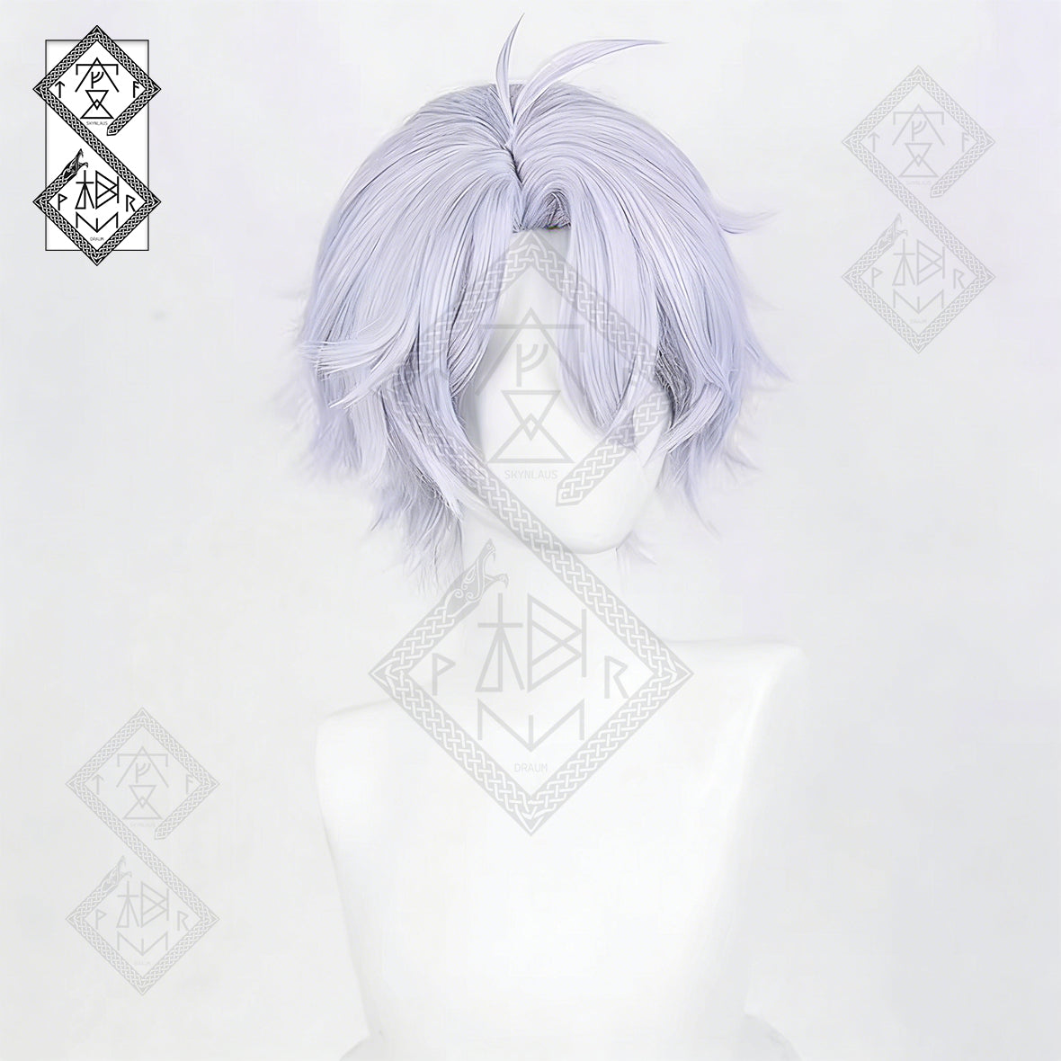 Honkai: Star Rail Phainon Cosplay Wig – Realistic Hairline, Heat Resistant Synthetic Wig(Ver.1)
