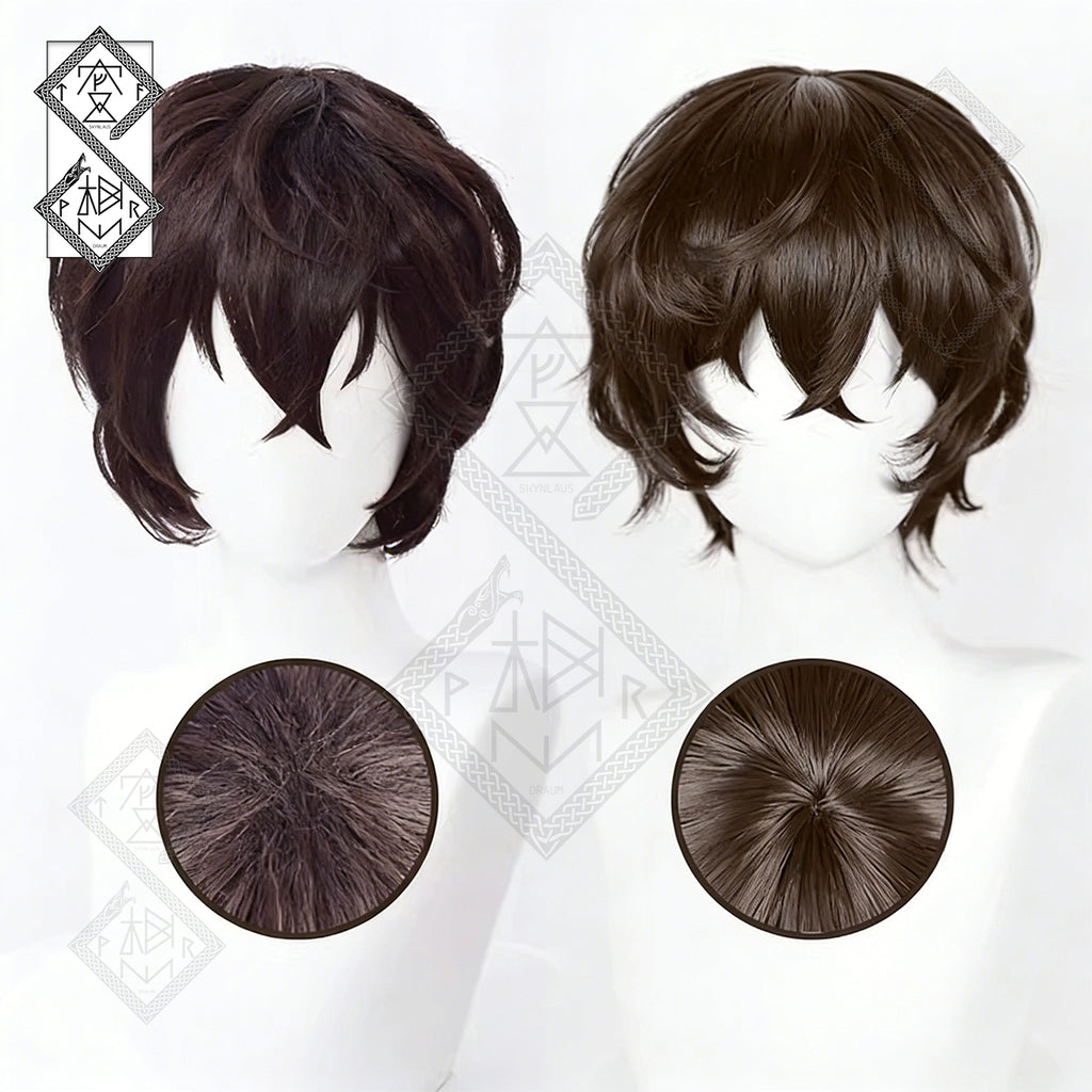 Krul Tepes Cosplay Wig Seraph of the End Purple Twin Tails Anime Wig Clip-On Heat Resistant Synthetic Hair(Fluffy Top Ver.1)