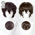 Krul Tepes Cosplay Wig Seraph of the End Purple Twin Tails Anime Wig Clip-On Heat Resistant Synthetic Hair(Fluffy Top Ver.1)
