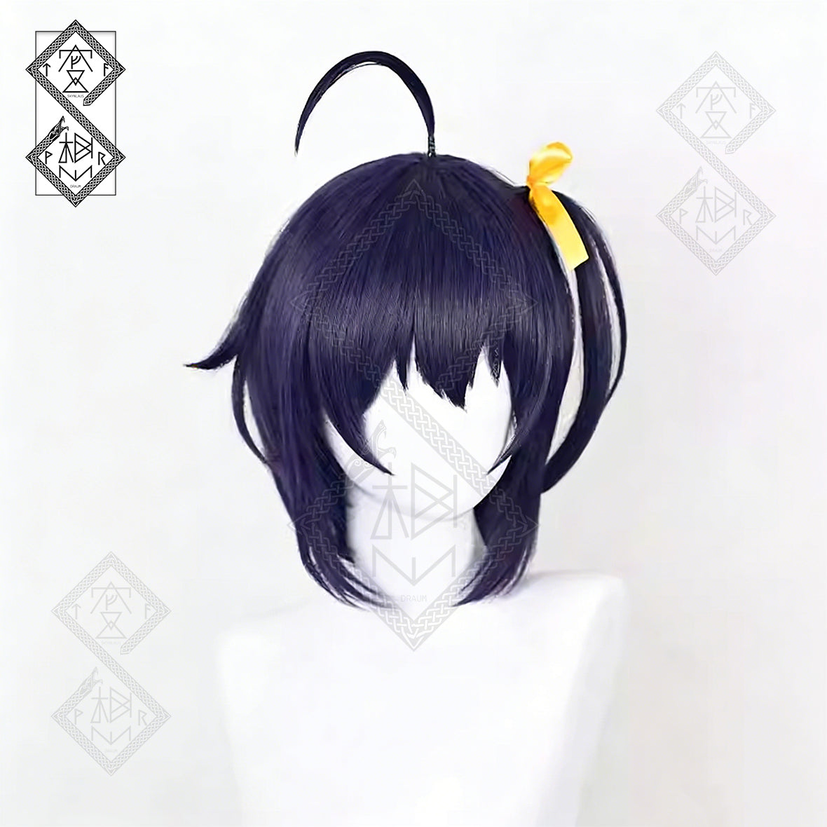 Chuunibyou Rikka Takanashi Cosplay Wig – Anime Purple Hair Wig for Costume & Halloween