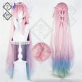 Honkai: Star Rail Cyrene Cosplay Wig – Mixed Color Fluffy Anime Hair Wig(Ver.2 Upgraded Two-Tone)