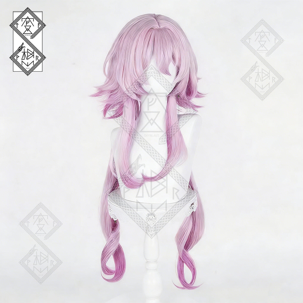 March 7th Evernight Cosplay Wig – Honkai Star Rail Pink Anime Wig Heat Resistant for Costume & Halloween