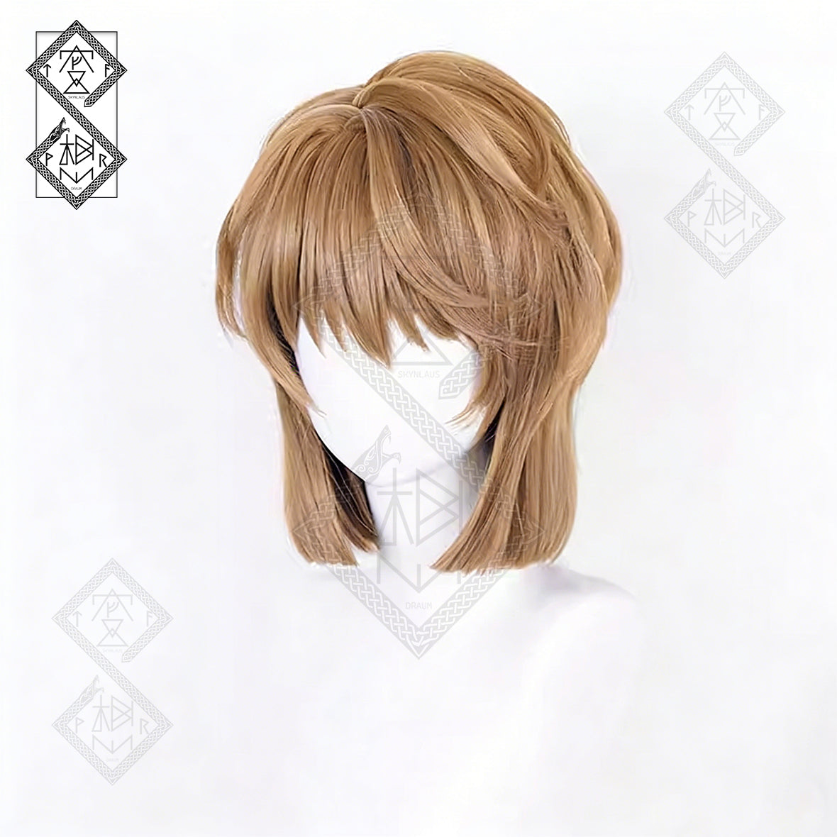 Ai Haibara Cosplay Wig – Sherry Miyano Short Brown Anime Hair Detective Conan