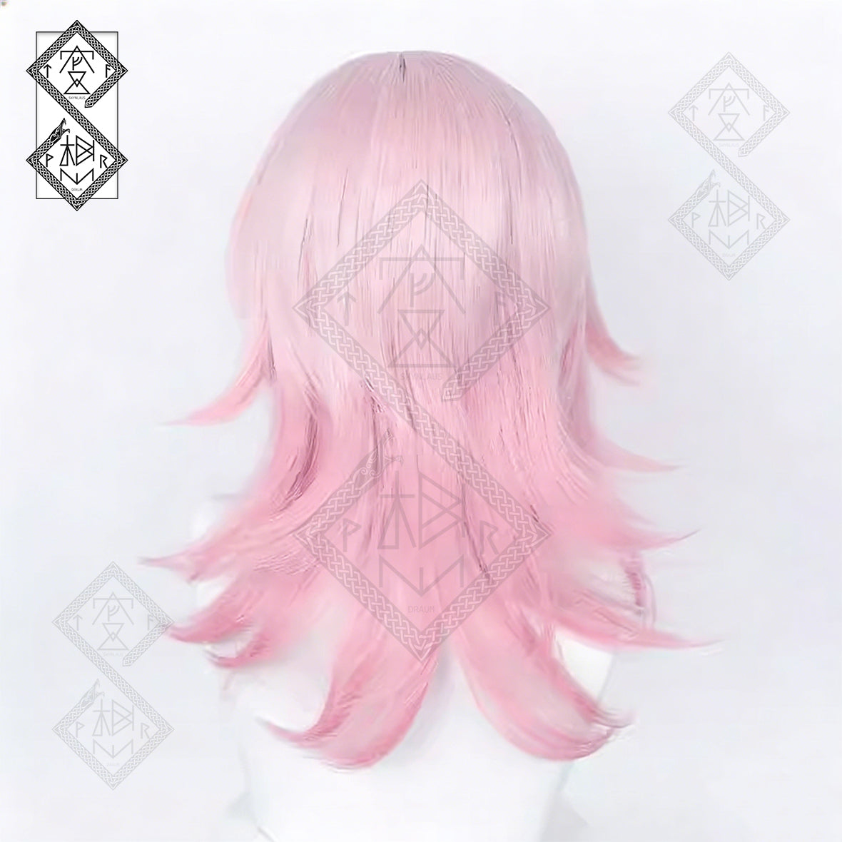 March 7th Cosplay Wig Honkai: Star Rail – Layered Gradient Synthetic Hair Pre-Styled