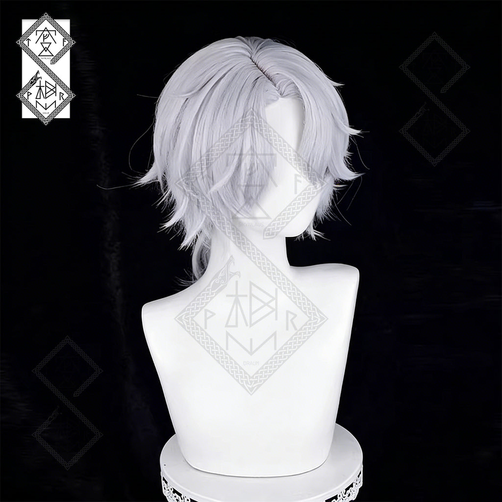 Identity V Embalmer-Gate Cosplay Wig – Integrated Curly Ponytail, Heat Resistant
