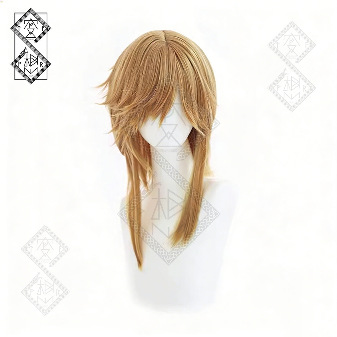The Legend of Zelda Link Cosplay Wig | Breath of the Wild Hero Wig | Heat Resistant Synthetic Hair