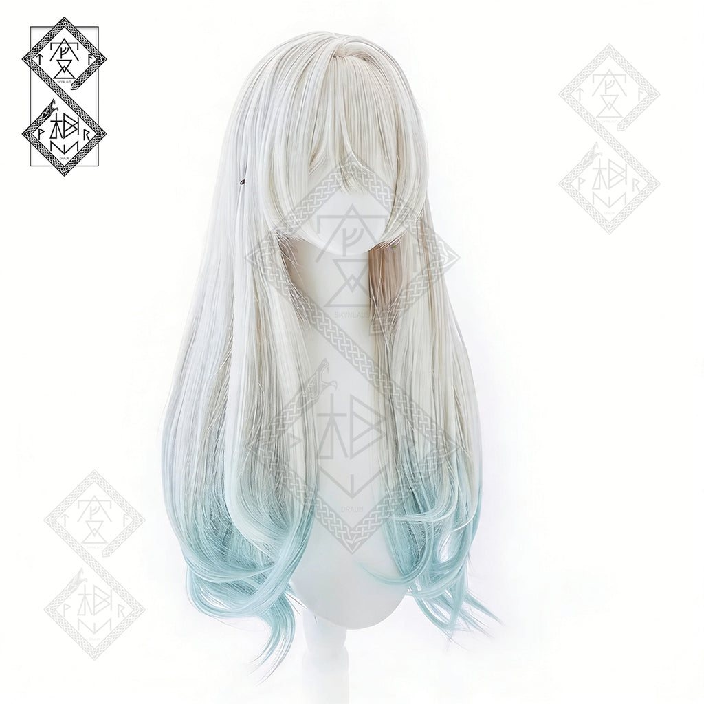 Honkai: Star Rail Firefly Wig Cosplay Wig Middle Part Anime Hair Realistic Wig