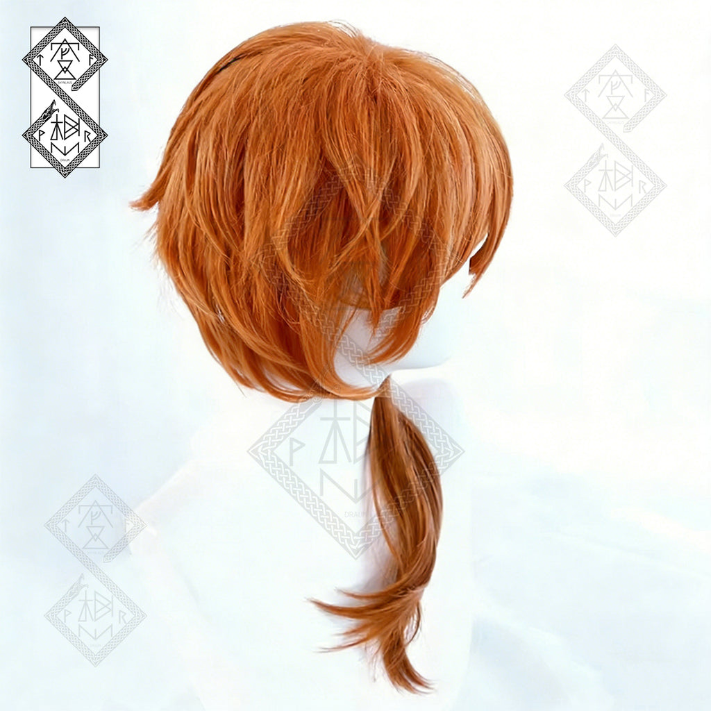 Bungo Stray Dogs Chūya Nakahara Wig Cosplay Spiky Gradient Anime Hair