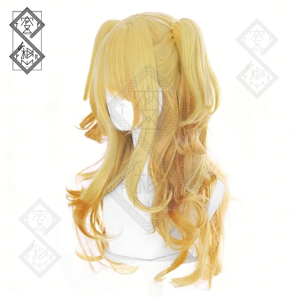 Citrus Anime Cosplay Wig – Aihara Yuzu Inspired Hair – Soft Synthetic Wig for Halloween, Anime Conventions, Cosplay Parties