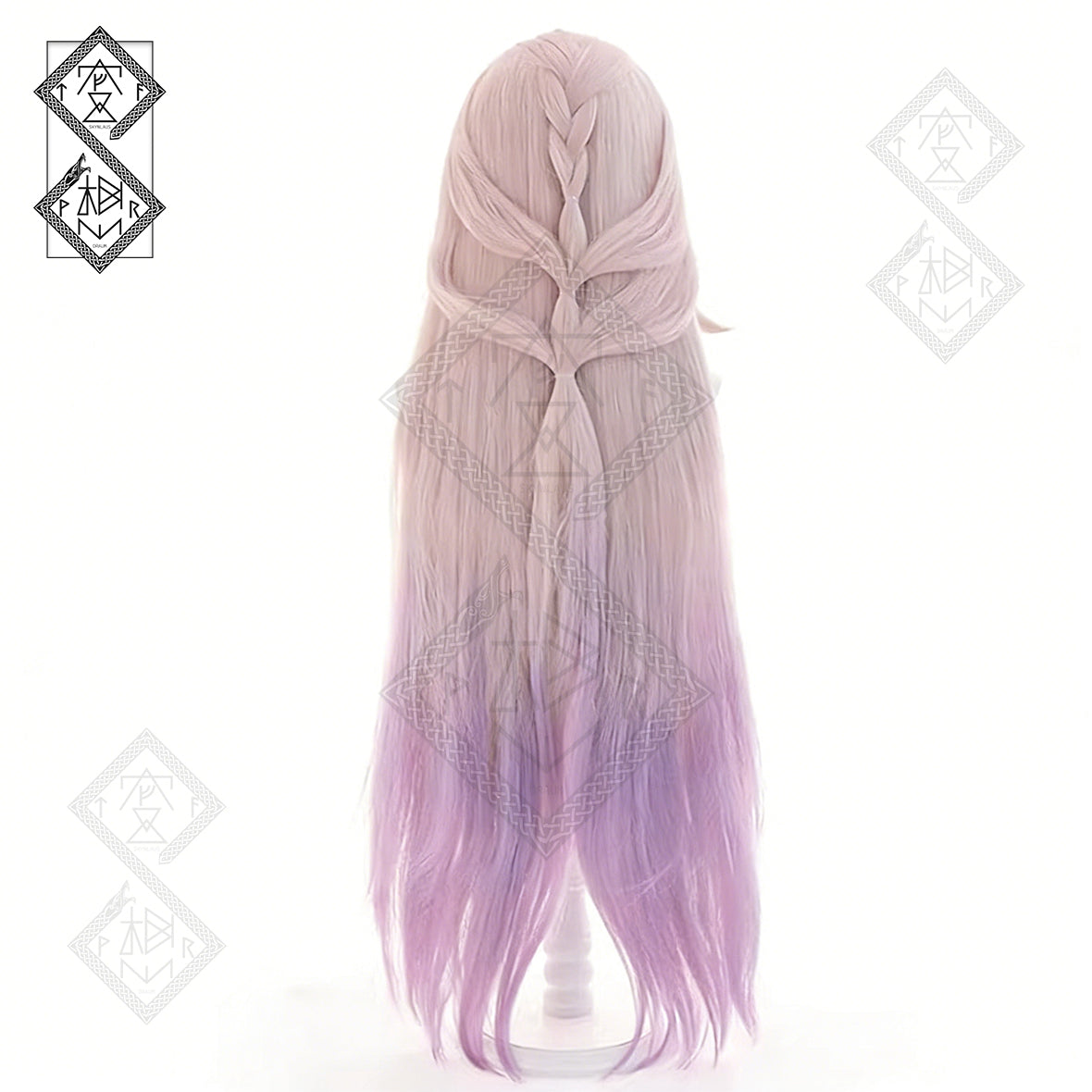 Honkai: Star Rail The Herta Cosplay Wig – Gradient Styled Synthetic Anime Wig Heat Resistant for Halloween & Conventions