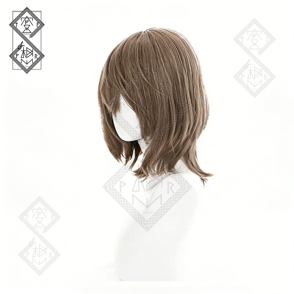 Persona 5 Goro Akechi Cosplay Wig – Pre-Styled Anime Wig Synthetic Hair Heat Resistant for Halloween & Conventions