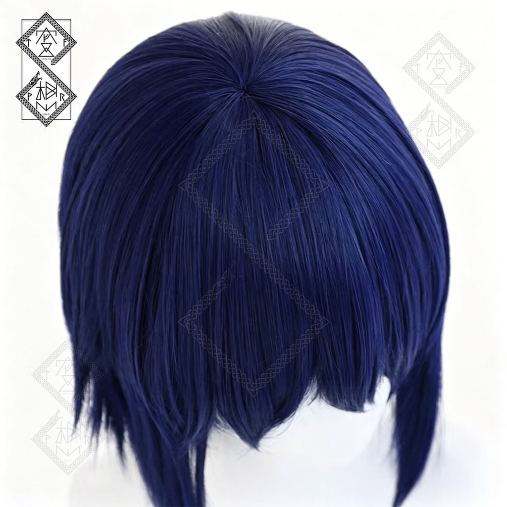 Shugo Chara! Ikuto Tsukiyomi Cosplay Wig Yoru Anime Blue Wig Heat Resistant Synthetic Hair