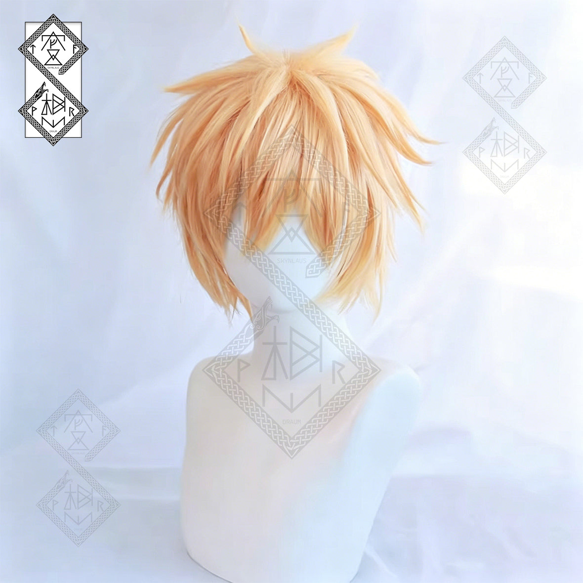 Chainsaw Man Denji Cosplay Wig Messy Spiky Anime Wig Halloween Costume Hair for Men
