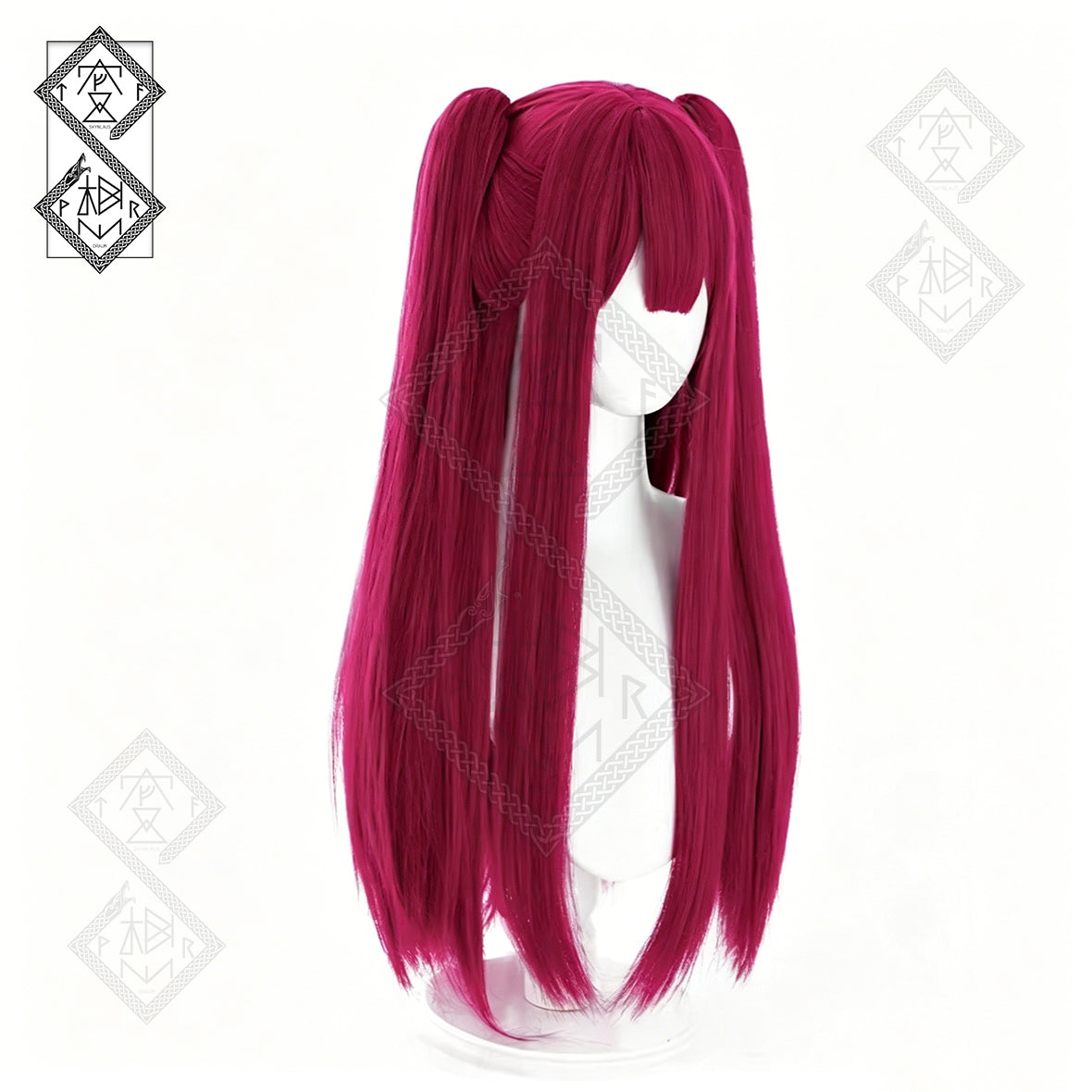 Marin Kitagawa Cosplay Wig My Dress-Up Darling Devil Succubus Pink Blonde Twin Tail Anime Wig Heat Resistant Synthetic Hair