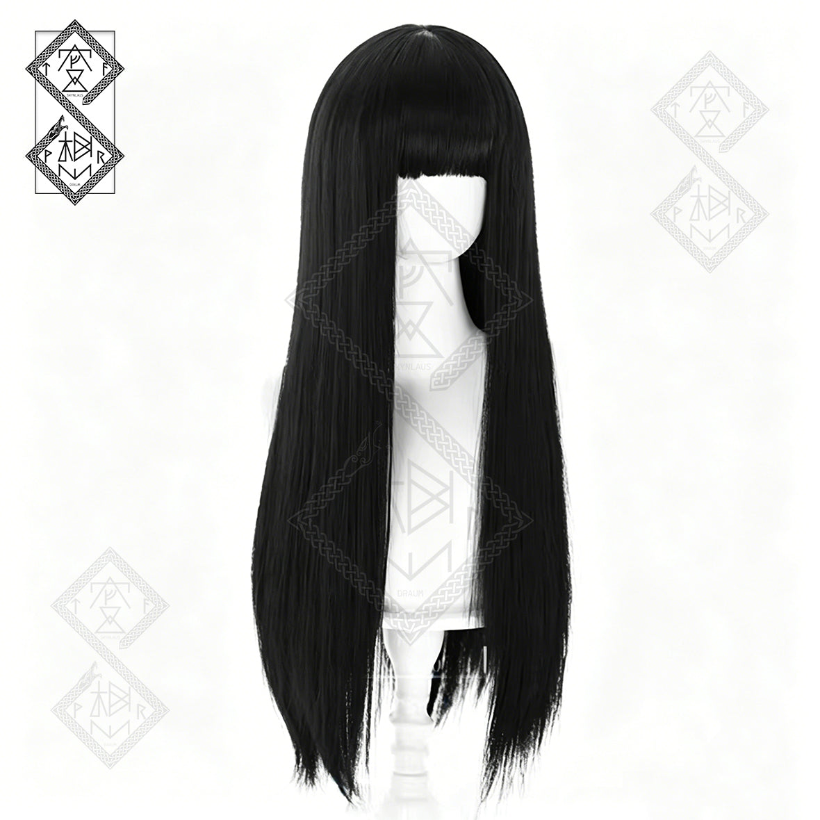 Tomie Cosplay Wig Junji Ito Identity V Dream Witch Black Long Straight Horror Anime Wig Heat Resistant Synthetic Hair