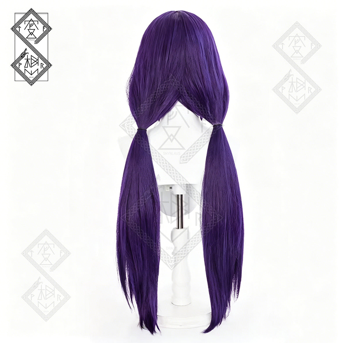 Love Live! Nozomi Tojo Cosplay Wig Heat Resistant Synthetic Anime Wig Long Purple Hair Pre-Styled Realistic Costume Wig