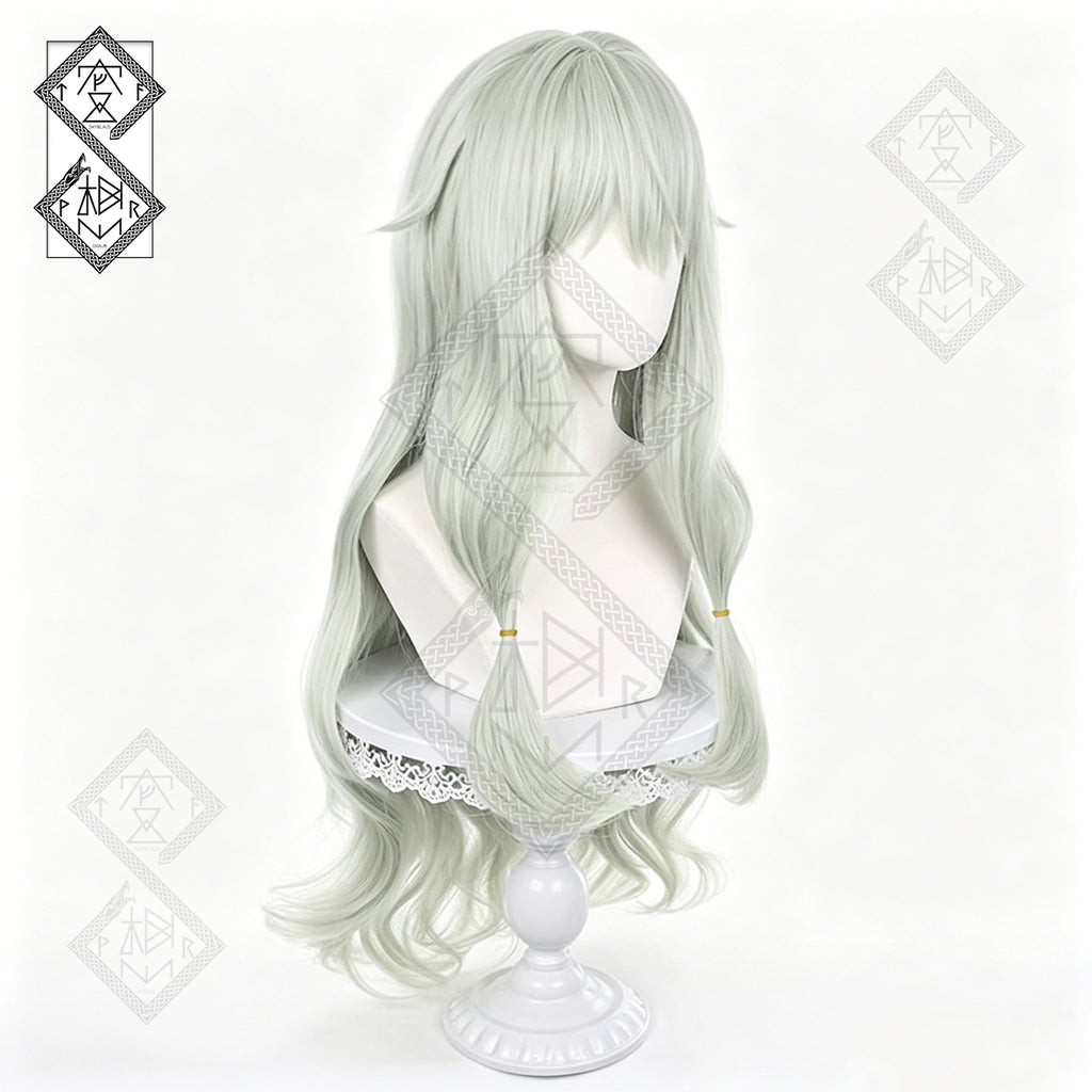 Project Sekai Nene Kusanagi Cosplay Wig Green Short Anime Wig Heat Resistant Synthetic Hair for Women Party Halloween