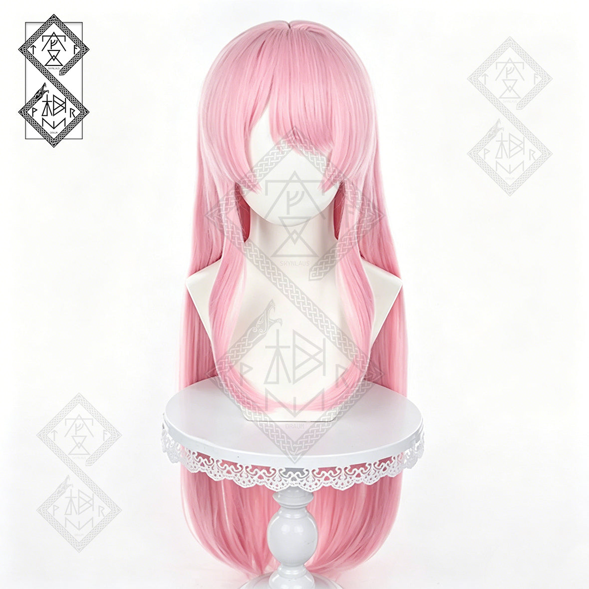 Anon Chihaya Cosplay Wig – BanG Dream It's MyGO!!! Pink Long Wavy Hair Anime Cosplay Wig for Women