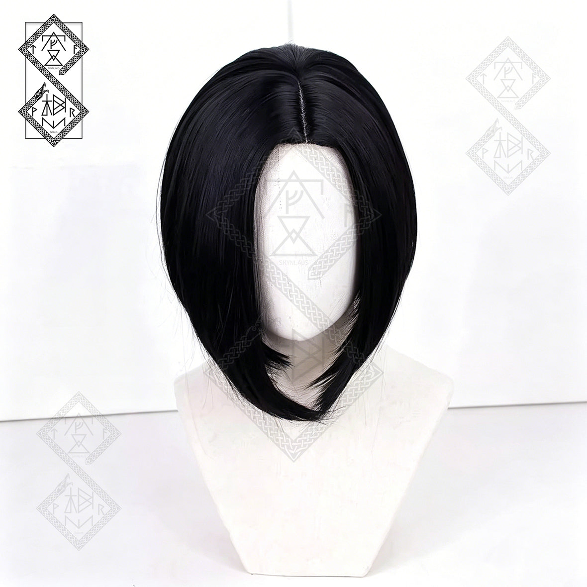 Viper Cosplay Wig Inspired by Valorant – Green Black Long Wig for Halloween, Anime Costume & Gaming Cosplay