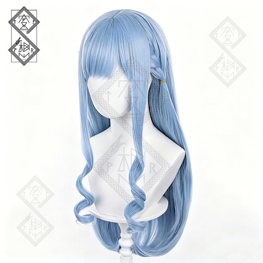 Sakiko Togawa Cosplay Wig BanG Dream! It's MyGO!!! Long Silver Purple Anime Wig Heat Resistant Synthetic Hair for Women Halloween Party