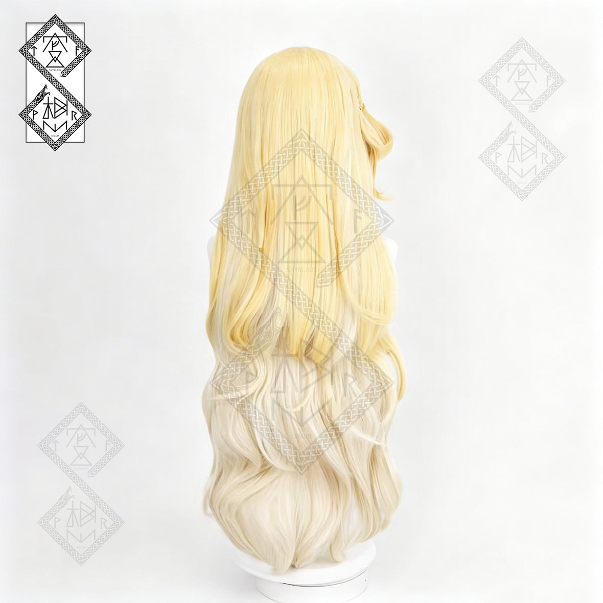 Phoebe Cosplay Wig Wuthering Waves | Triple Gradient Anime Wig Costume Hair