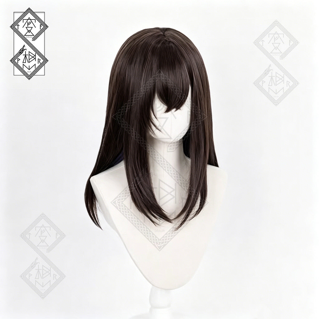 Arknights Priestess Cosplay Wig – Custom Gradient Highlight Anime Wig