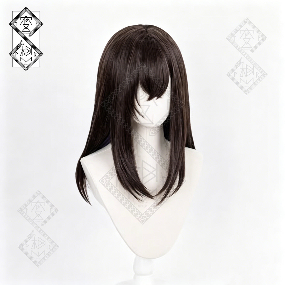 Arknights Priestess Cosplay Wig – Custom Gradient Highlight Anime Wig