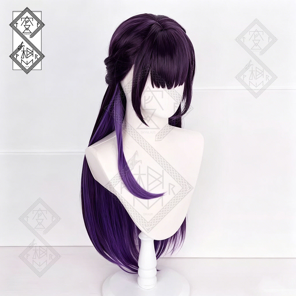 Mihara Cosplay Wig for Goddess of Victory: NIKKE – Braided Ponytail Anime Wig Heat Resistant Synthetic Hair