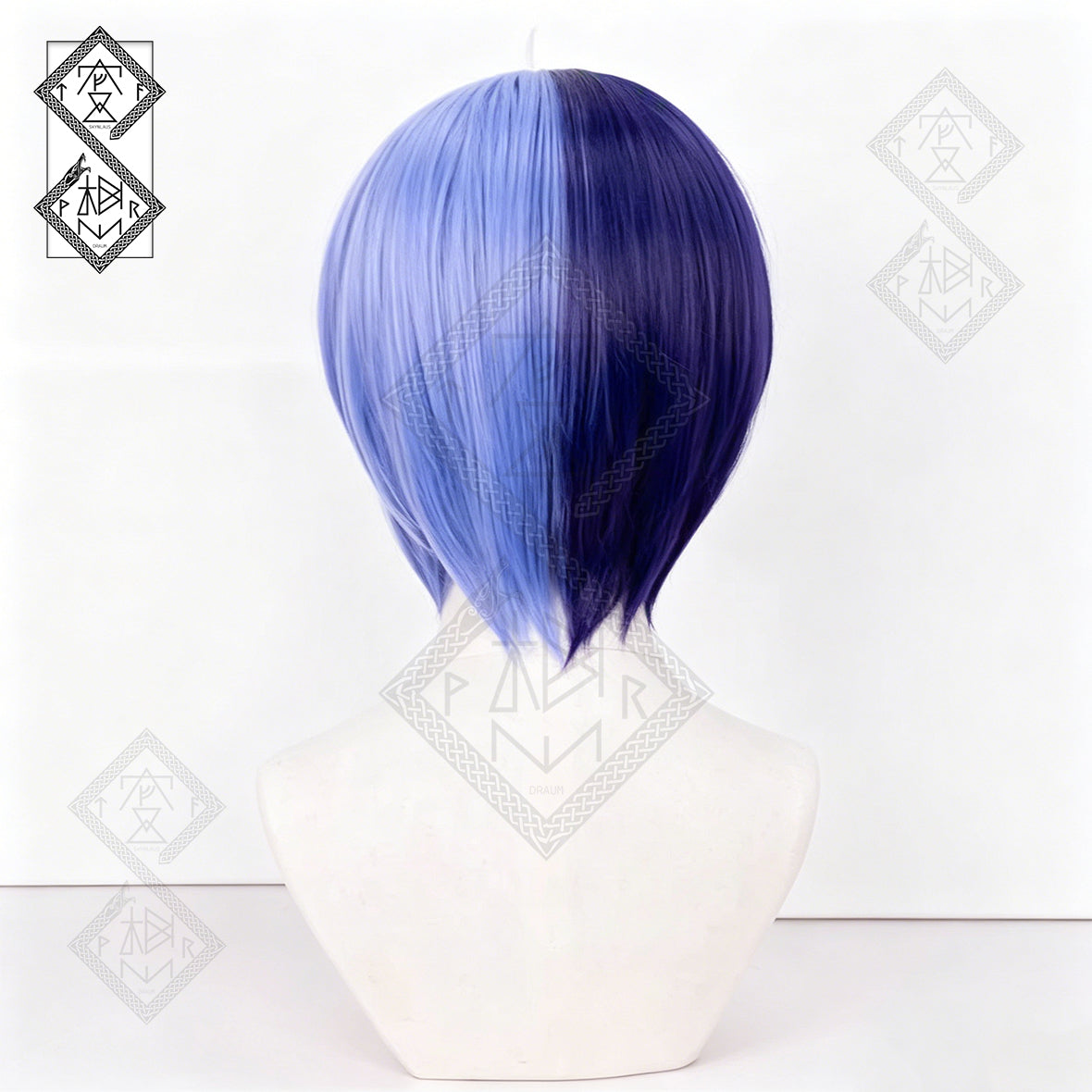 Aoyagi Toya Cosplay Wig – Project SEKAI Colorful Stage Blue Gradient Anime Wig Heat Resistant