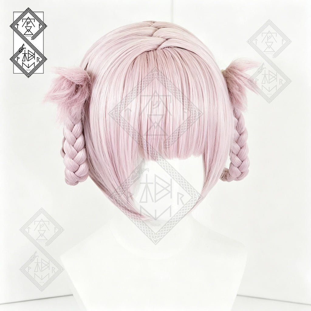 Nazuna Nanakusa Cosplay Wig Call of the Night Anime Synthetic Purple Wig with Z Bangs