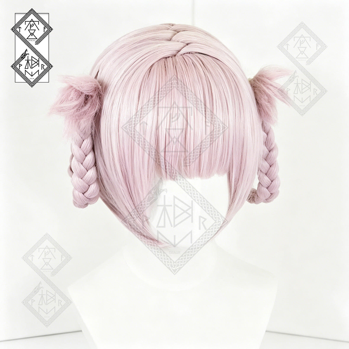 Nazuna Nanakusa Cosplay Wig Call of the Night Anime Synthetic Purple Wig with Z Bangs