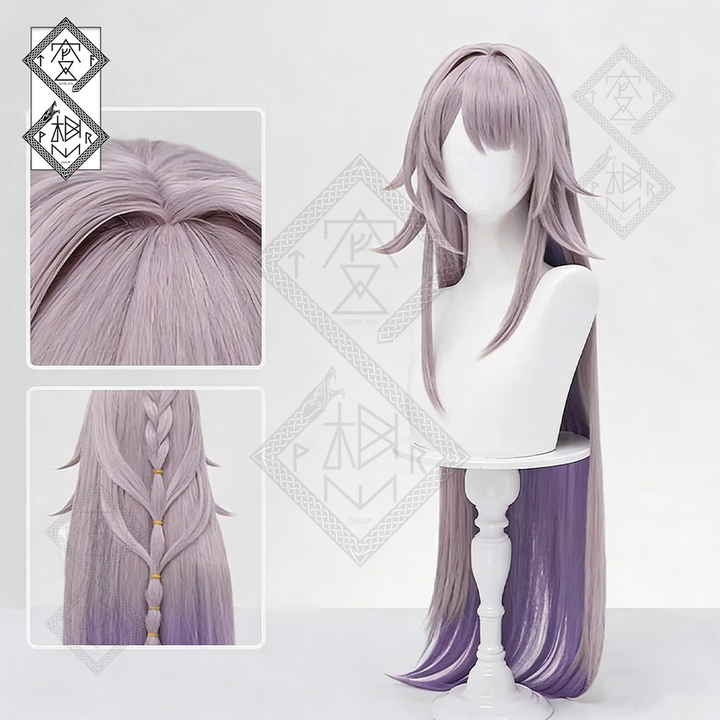 Honkai: Star Rail The Herta Cosplay Wig – Custom Mixed Color Gradient Synthetic Wig for Costume & Halloween