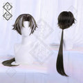 Arknights Chongyue Cosplay Wig Long Hair with Accessories Anime Wig Heat Resistant Fiber