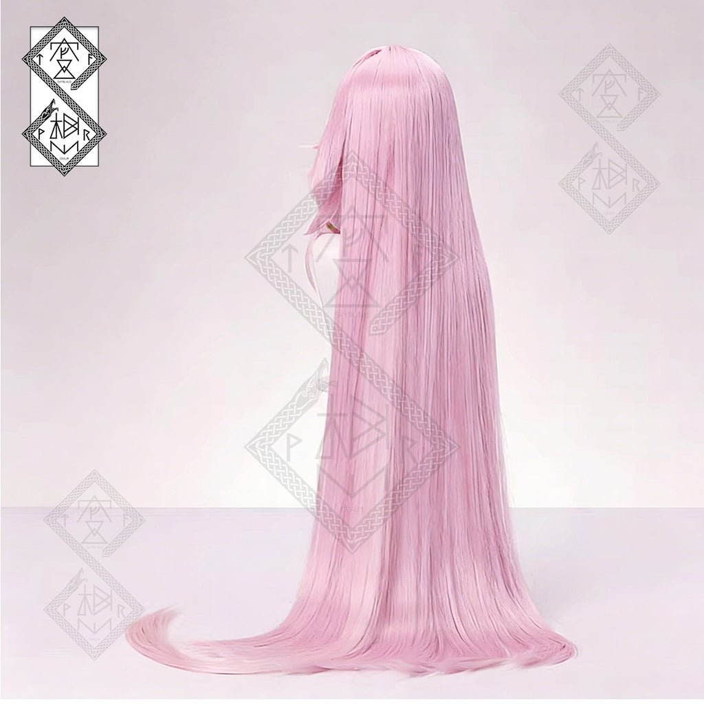 Honkai: Impact 3rd Elysia Herrscher of Human: Ego Cosplay Wig – Floral Song Anime Wig | Realistic Heat Resistant Synthetic Hair