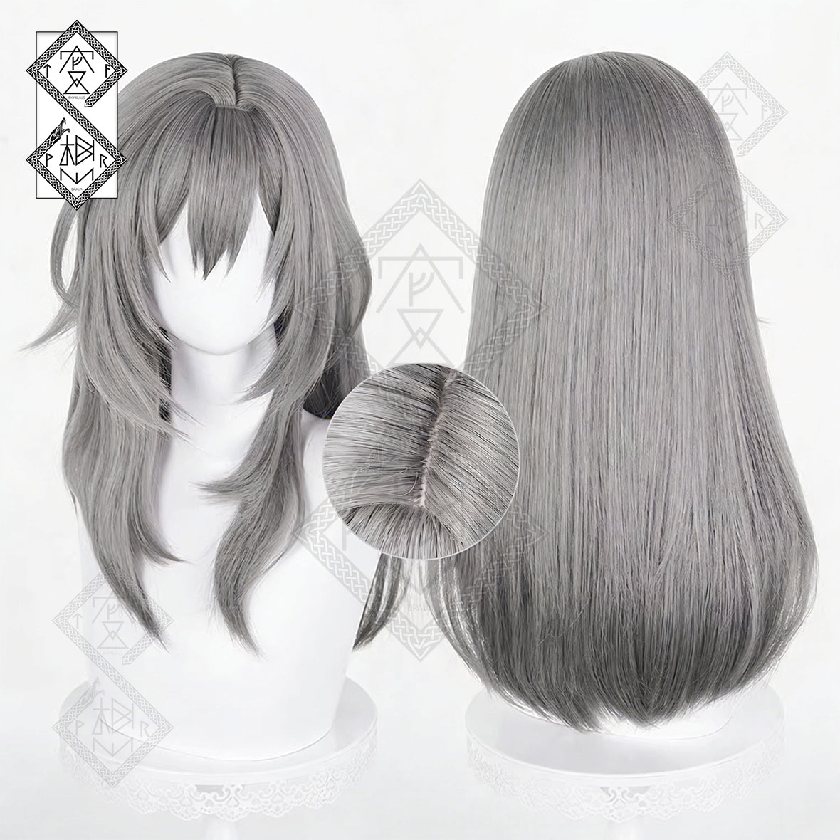 Honkai: Star Rail Trailblazer Cosplay Wig – Blended Gradient, Realistic Scalp, Heat Resistant(Ver.2)